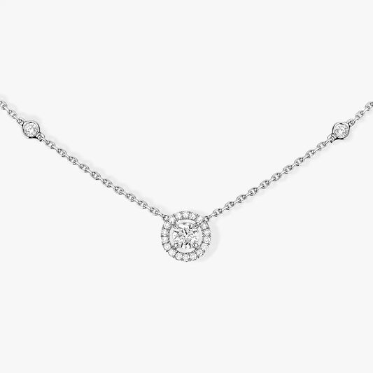 [Vintora]Diamond Necklace 0,20ct Brilliant Shape Joy