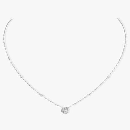 [Vintora]Diamond Necklace 0,20ct Brilliant Shape Joy