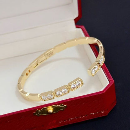 [Vintora jewelrys]LOVE DIAMOND OPEN  BRACELET