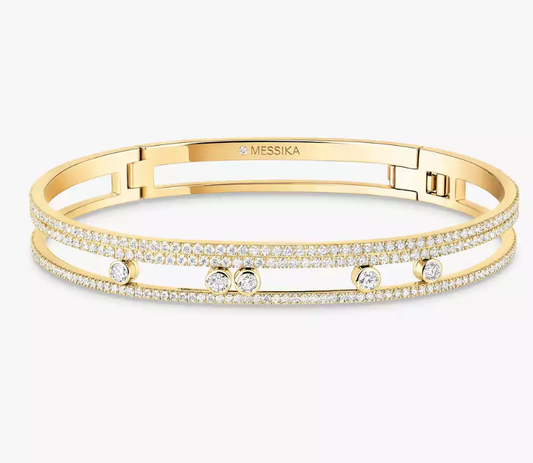 [Vintora]M Roman Full Diamond Bracelet