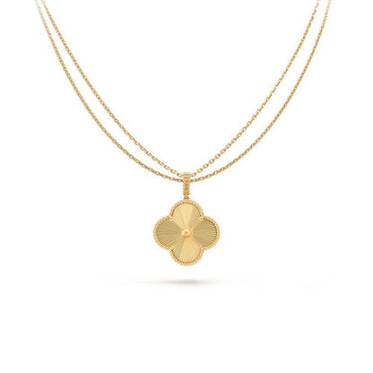 [Vintora]CLOVER 25MM PEDANT NECKLACE GOLD