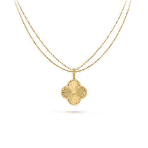 [Vintora]CLOVER 25MM PEDANT NECKLACE GOLD