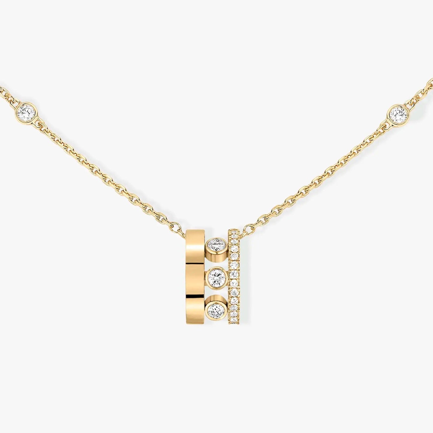 [Vintora]CHAIN MOVE ROMANE PEDAND NECKLACE