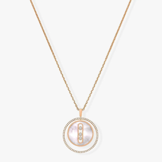[Vintora]Demo MOVE MM NACRE BLANCHE DIAMOND NECKLACE