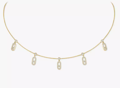 [Vintora]MS DIAMOND PENDANT NECKLACE