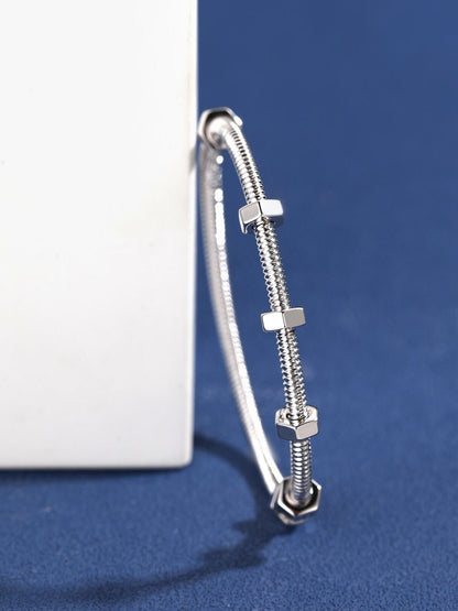[Vintora jewelrys]CT THREADED BRACELET