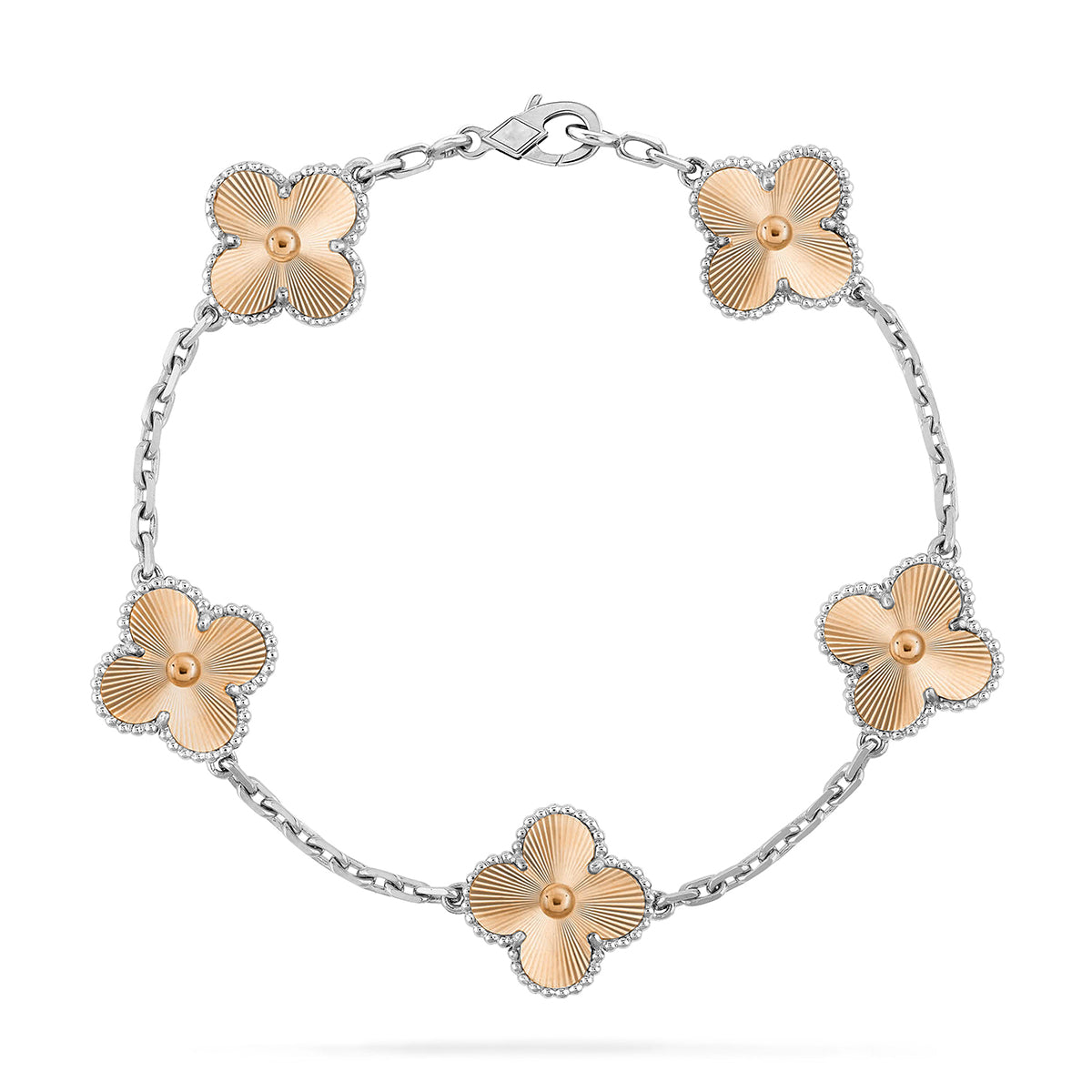 [Vintora] CLOVER 5 MOTIF LASER BRACELET COLLECTION