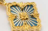 [Vintora] B.C.L SMALL SIZE  ENAMEL NECKLACE£¨Various colors)