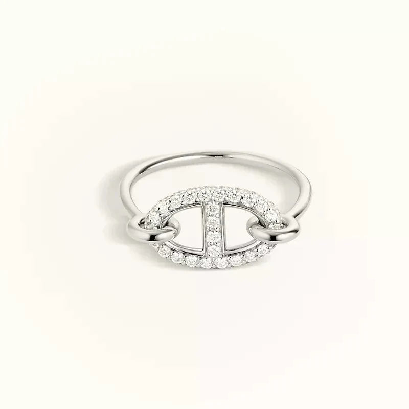 [Vintora]RONDE SMALL SILVER DIAMOND RING
