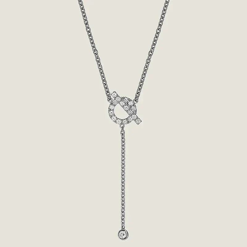 [Vintora]FINESSE SILVER DIAMOND NECKLACE