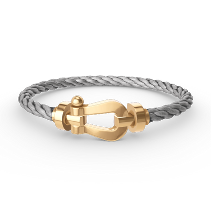 [Vintora]FORCE LARGE HORSESHOE NO DIAMOND BRACELET GOLD