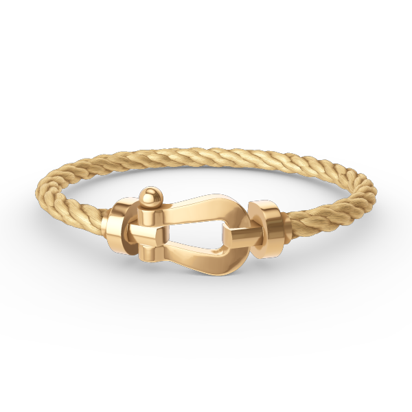 [Vintora]FORCE LARGE HORSESHOE NO DIAMOND BRACELET GOLD