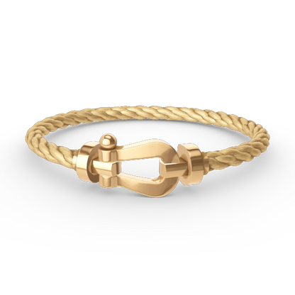 [Vintora]FORCE LARGE HORSESHOE NO DIAMOND BRACELET GOLD