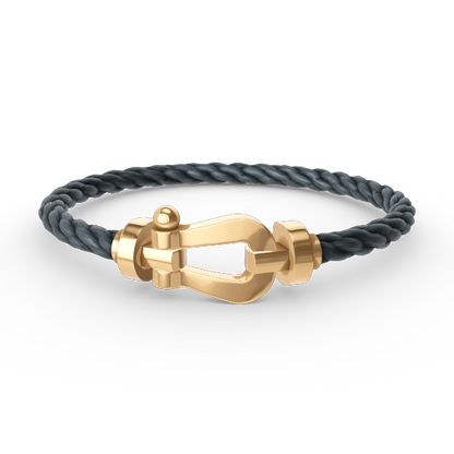 [Vintora]FORCE LARGE HORSESHOE NO DIAMOND BRACELET GOLD