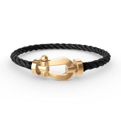 [Vintora]FORCE LARGE HORSESHOE NO DIAMOND BRACELET GOLD