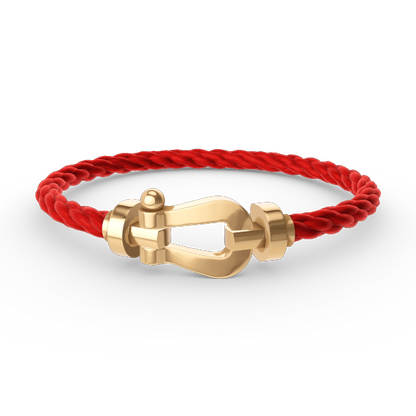 [Vintora]FORCE LARGE HORSESHOE NO DIAMOND BRACELET GOLD