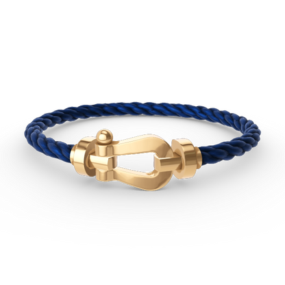 [Vintora]FORCE LARGE HORSESHOE NO DIAMOND BRACELET GOLD
