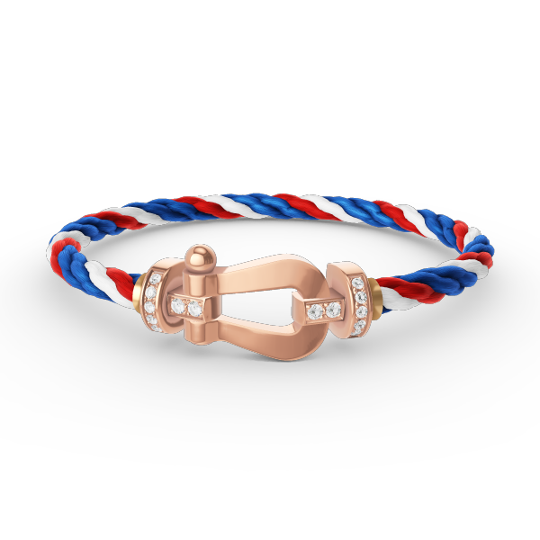 [Vintora]FORCE LARGE HORSESHOE HALF DIAMOND BRACELET Vintora GOLD
