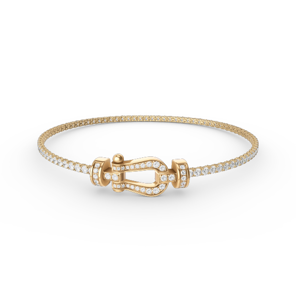 [Vintora]FORCE  HORSESHOE  DIAMOND TENNIS BRACELET