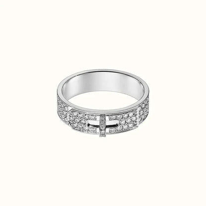 [Vintora]KELLY SILVER DIAMOND RING