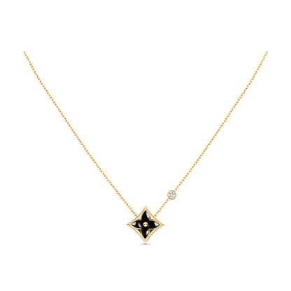 [Vintora]STAR BLACK MOP NECKLACE