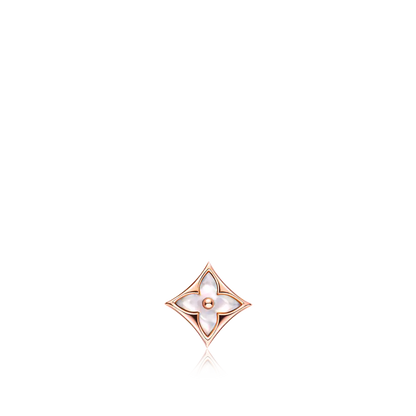[Vintora]STAR MOP PINK GOLD EARRINGS