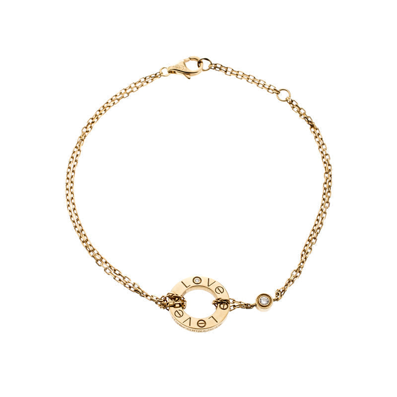 [Vintora]LOVE BRACELET 2 DIAMOND