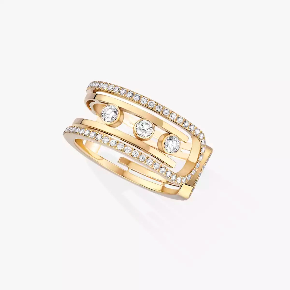[Vintora]Move 10th Diamond Ring in Gold