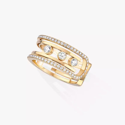 [Vintora]Move 10th Diamond Ring in Gold