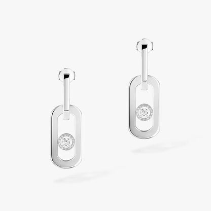 [Vintora] So Move XL Diamond Hoop Earring