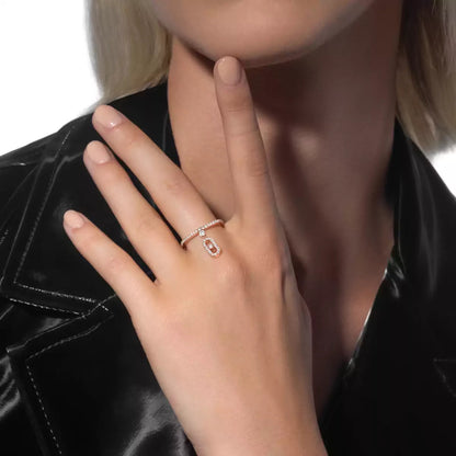 [Vintora]Move Uno Diamond Ring