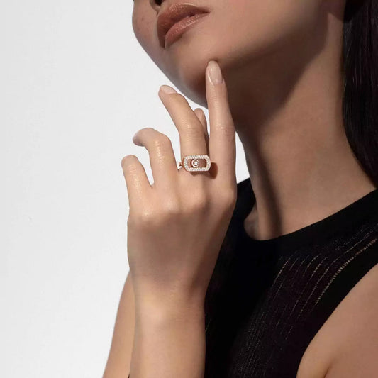 [Vintora]So Move Pave_-Set Diamond Ring