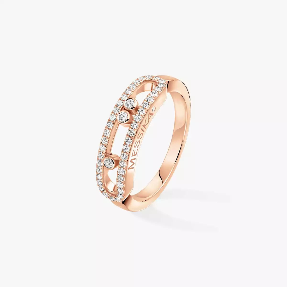 [Vintora] Baby Move Gold Diamond Pave_ Ring
