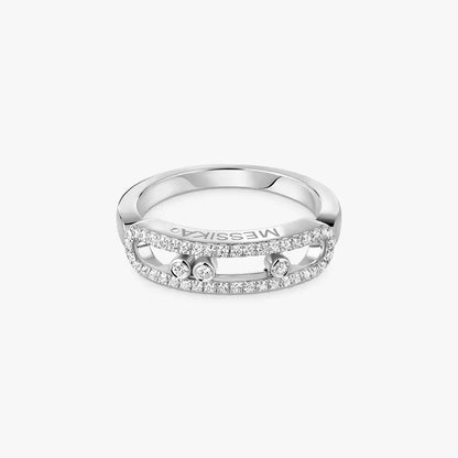 [Vintora] Baby Move Gold Diamond Pave_ Ring