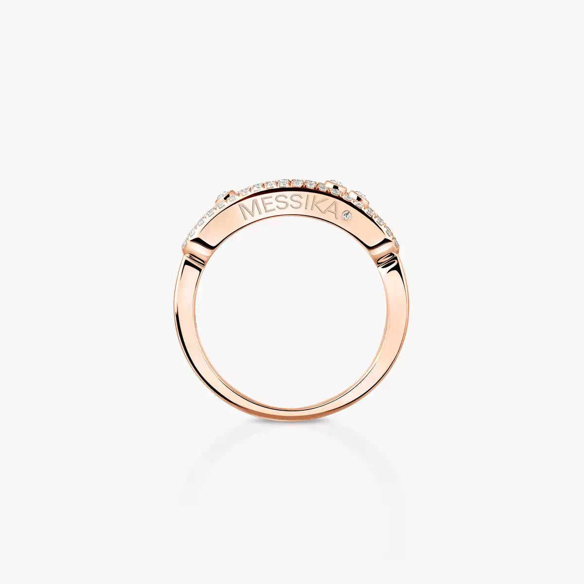 [Vintora] Baby Move Gold Diamond Pave_ Ring