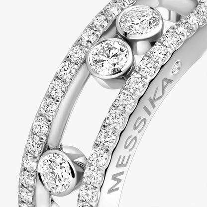 [Vintora] Move Gold Diamond Pave_ Ring