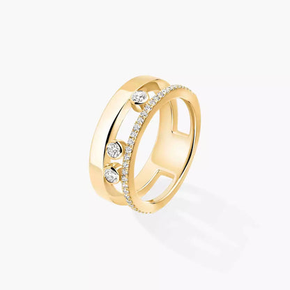 [Vintora]Move Romane Diamond Ring