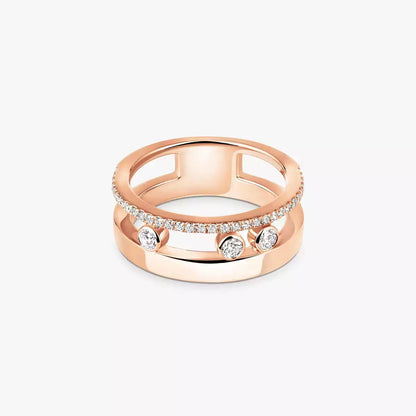 [Vintora]Move Romane Diamond Ring