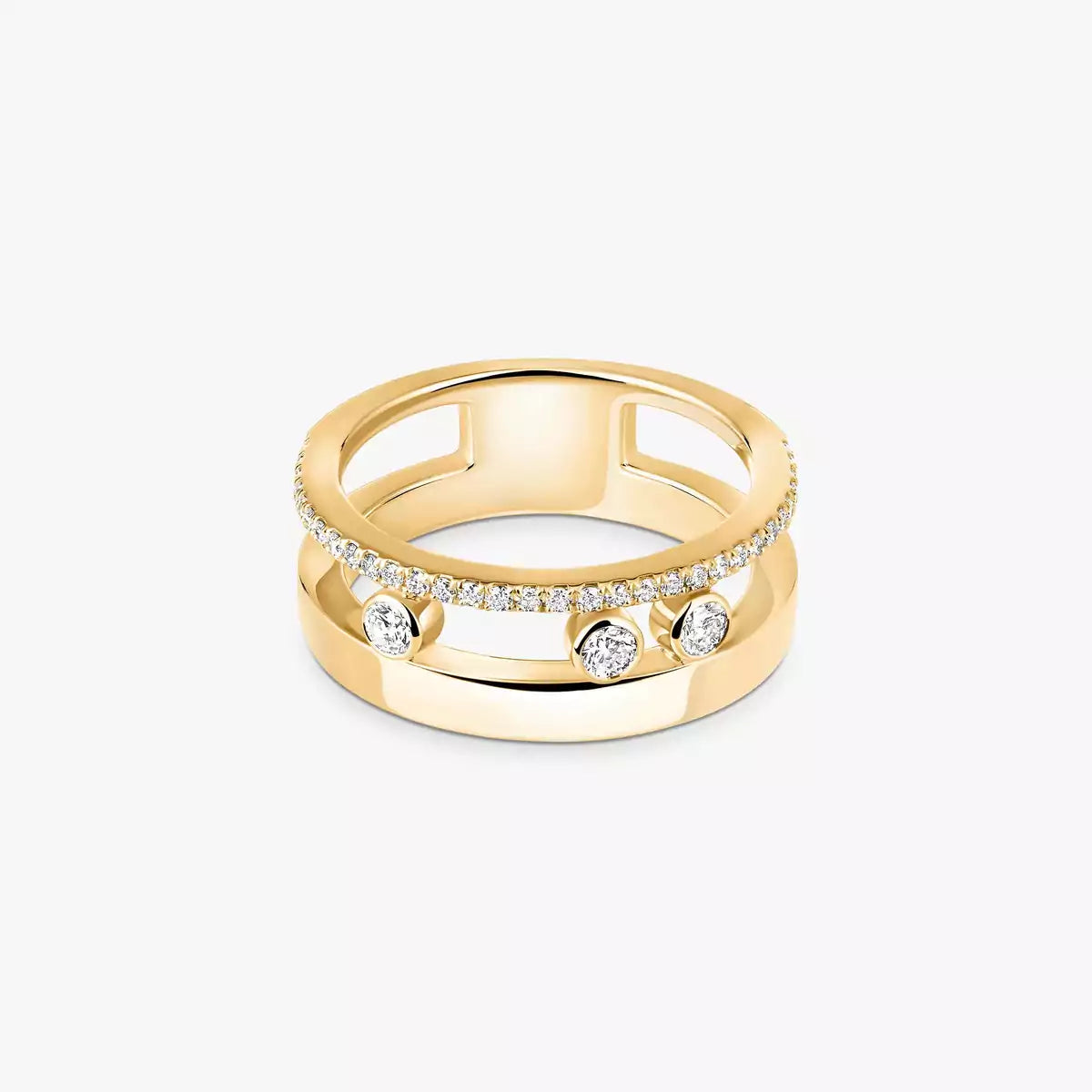 [Vintora]Move Romane Diamond Ring