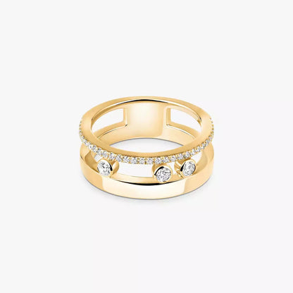 [Vintora]Move Romane Diamond Ring