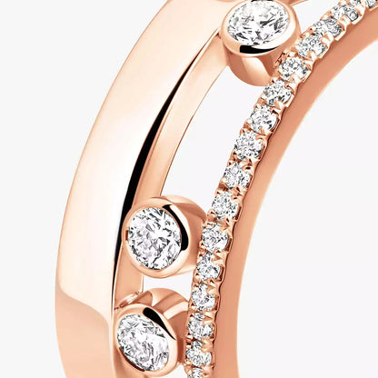 [Vintora]Move Romane Diamond Ring