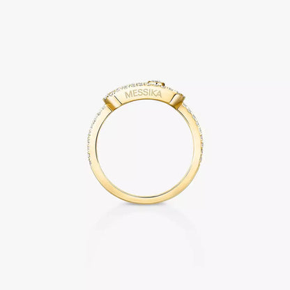 [Vintora]Move Uno Diamond Ring in Gold