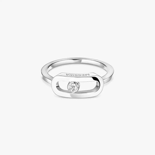 [Vintora]Move Uno Diamond Ring in Gold