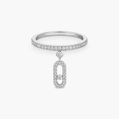 [Vintora]Move Uno Diamond Ring