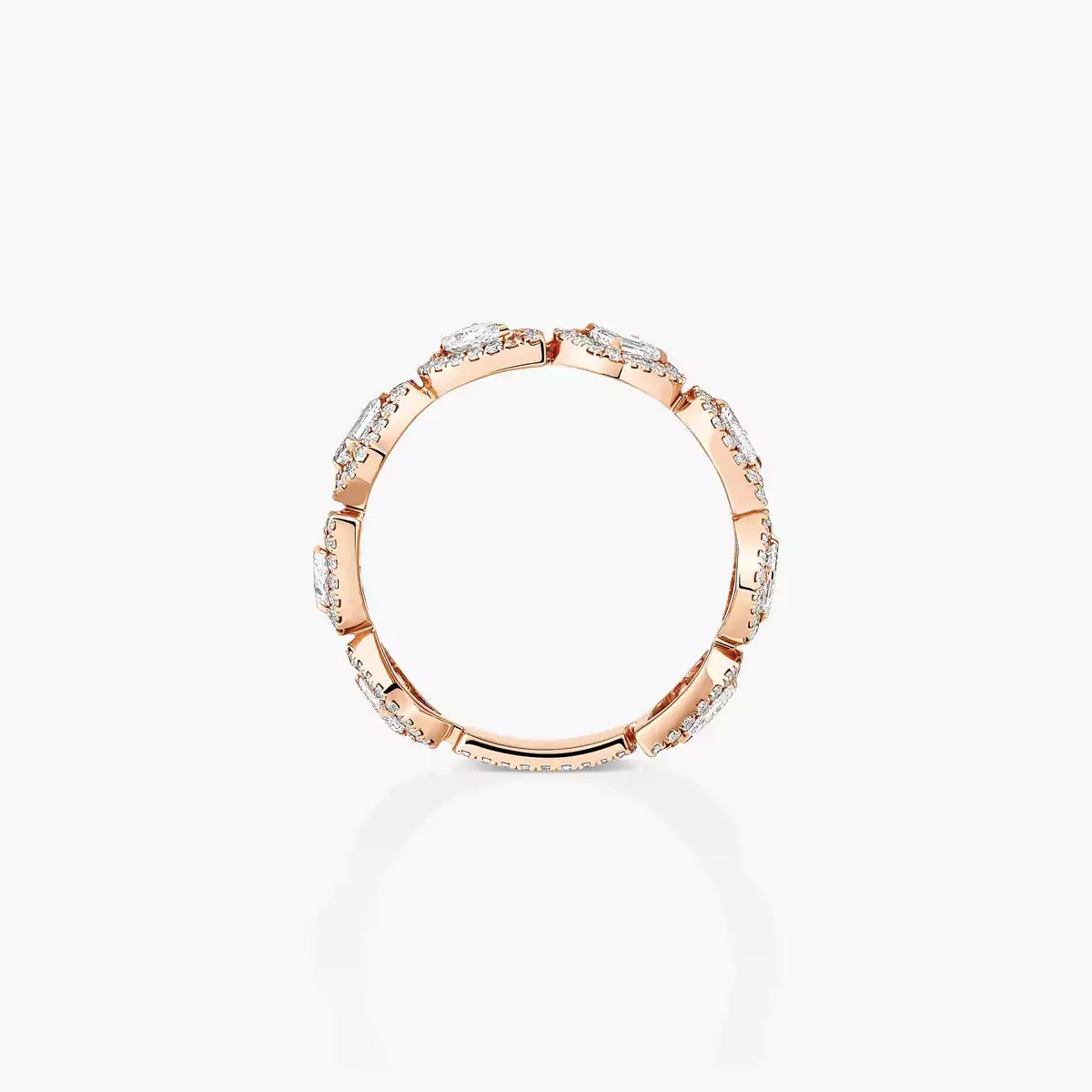 [Vintora]Diamond Wedding Ring My Twin