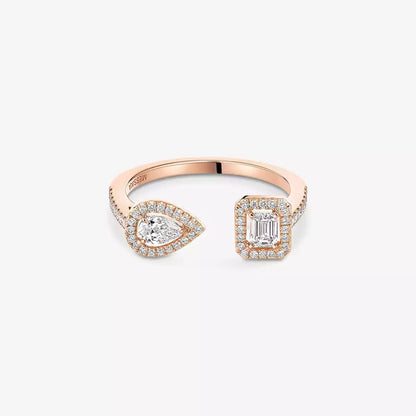 [Vintora]My Twin Toi Gold Diamond Ring