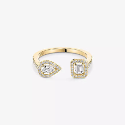 [Vintora]My Twin Toi Gold Diamond Ring