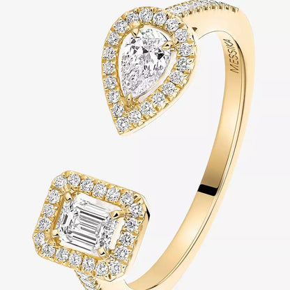 [Vintora]My Twin Toi Gold Diamond Ring