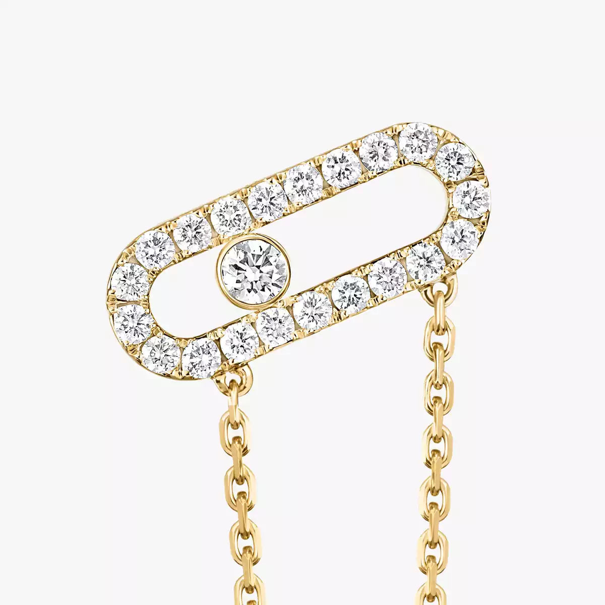 [Vintora]Move Uno Diamond Earrings