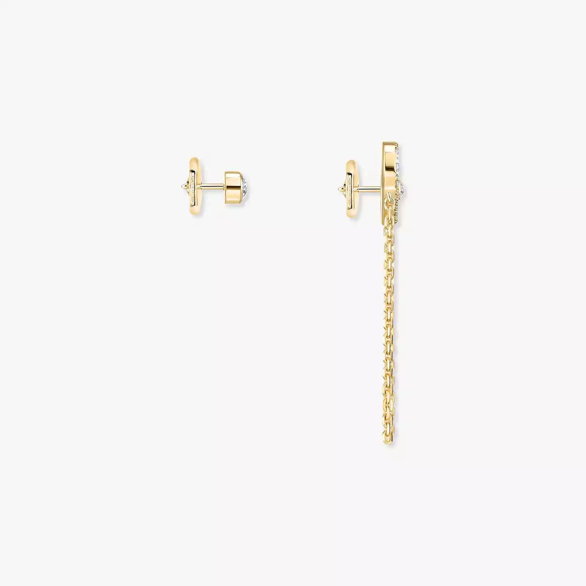 [Vintora]Move Uno Diamond Earrings